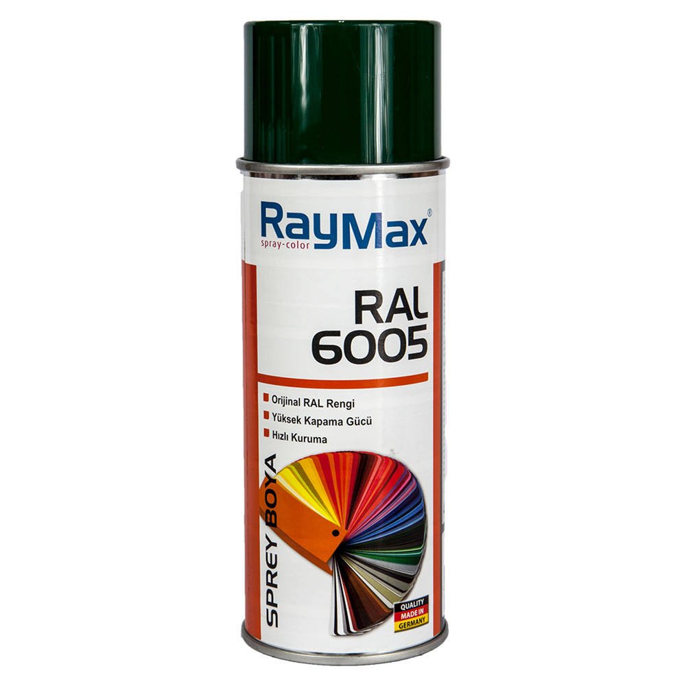 Raymax RAL 6005 Yosun Yeşil Akrilik Sprey Boya 400ml